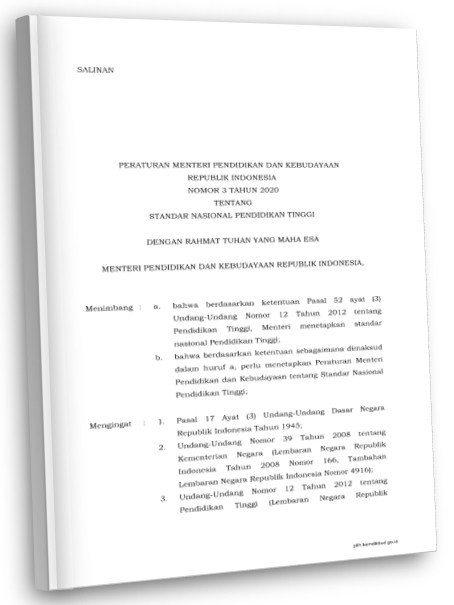 permendikbud no 03 tahun 2020 ttg standar nasional pendidikan tinggi 001