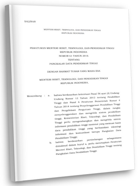 permenristekdikti no 61 tahun 2016 ttg pangkalan data pendidikan tinggi 001.png