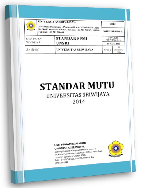 standar mutu unsri 2014 001